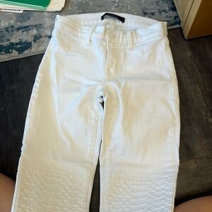 J brand white jeans